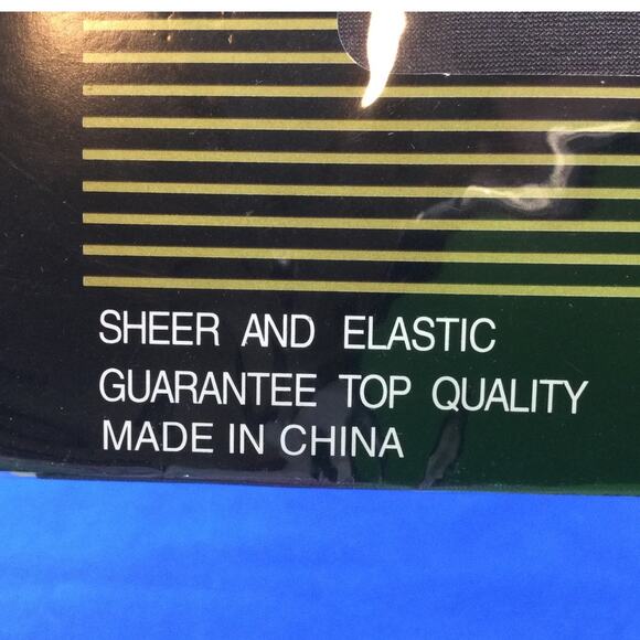 VTG Goldstone Isadora Sheer Control Top Pantyhose Queen Black - Picture 4 of 5